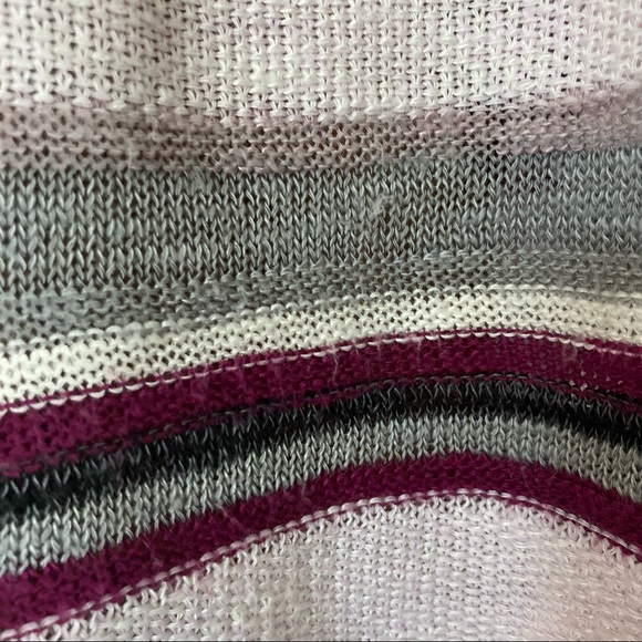 Xhilaration Striped Cardigan Sweater Vest L - Picture 7 of 7